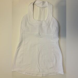 Lululemon White Tank Top Size 6